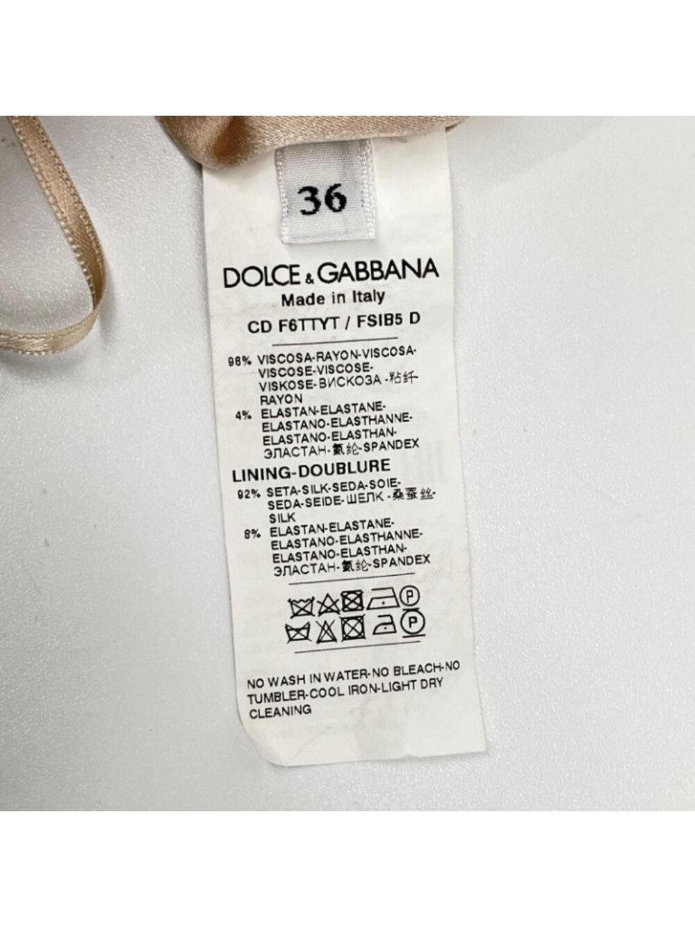Dolce & Gabbana Salmon Pink Floral Pattern Sleeveless Rayon Dress 36 - Picture 4 of 8